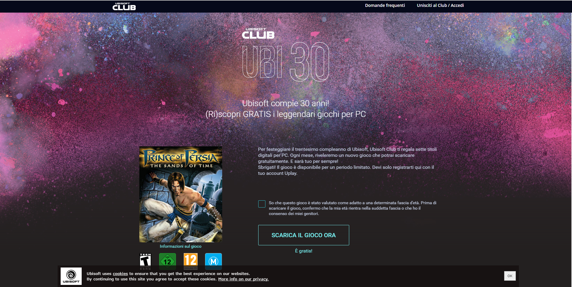 Giochi in regalo grazie a Ubisoft Giochi in regalo grazie a Ubisoft - Copertina